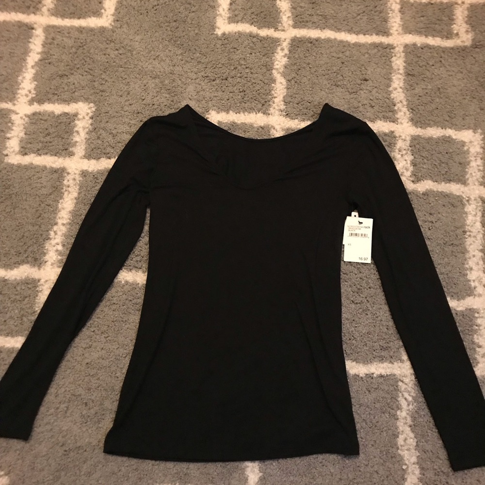 Women’s black long sleeve shirt size extra small